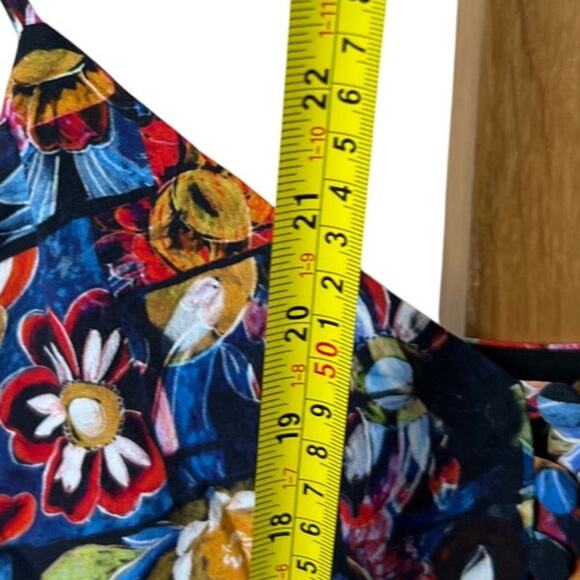 Fifteen Twenty Camisole Floral Sleeveless Spaghetti Straps Top Size XS - Picture 2 of 6